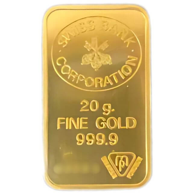 24金（K24・純金）インゴット 20g