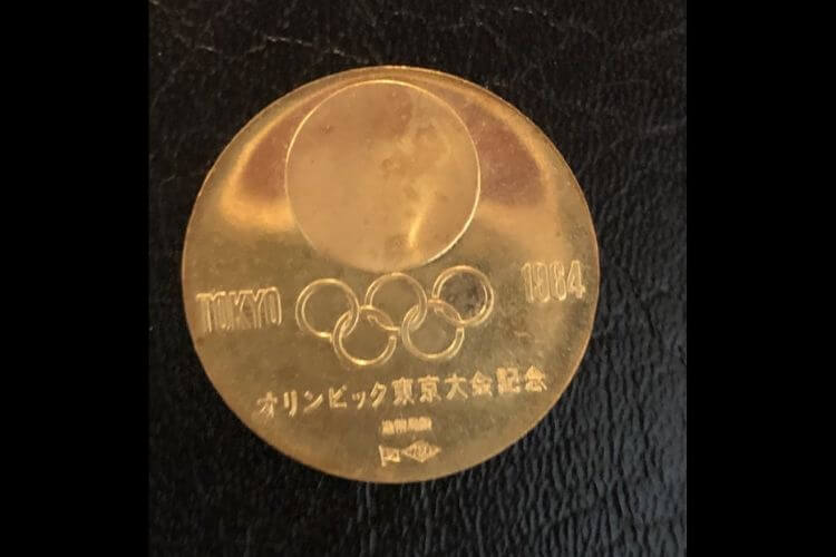 1964年東京オリンピック記念金メダル