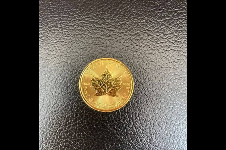 メイプルリーフ金貨 1/2oz