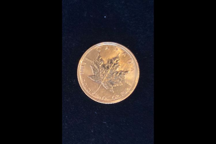メイプルリーフ金貨 1/10oz
