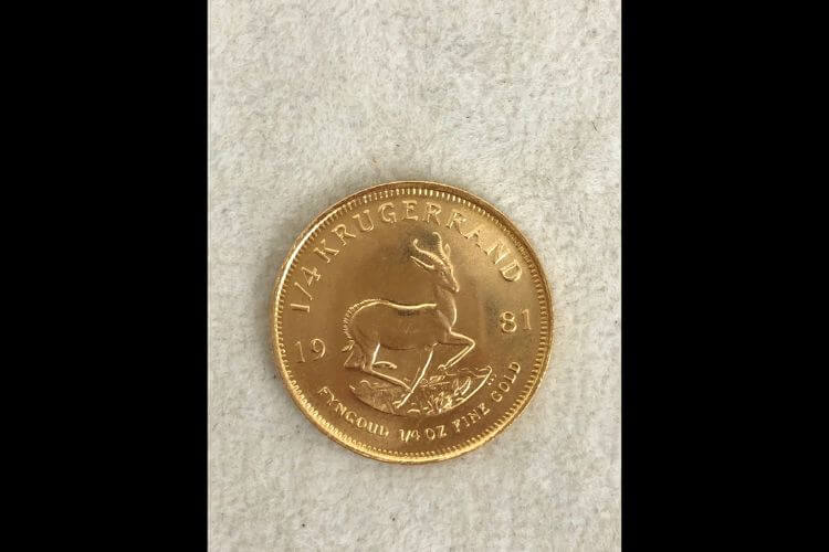 クルーガーランド金貨1/4oz