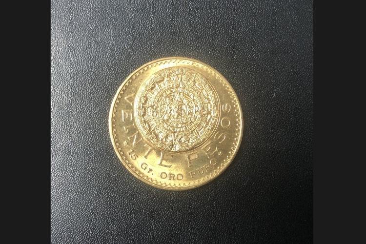 アステカ20ペソ金貨