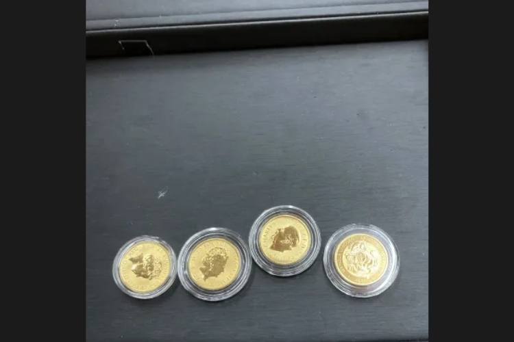 ブリタニア金貨 1/4oz 4枚
