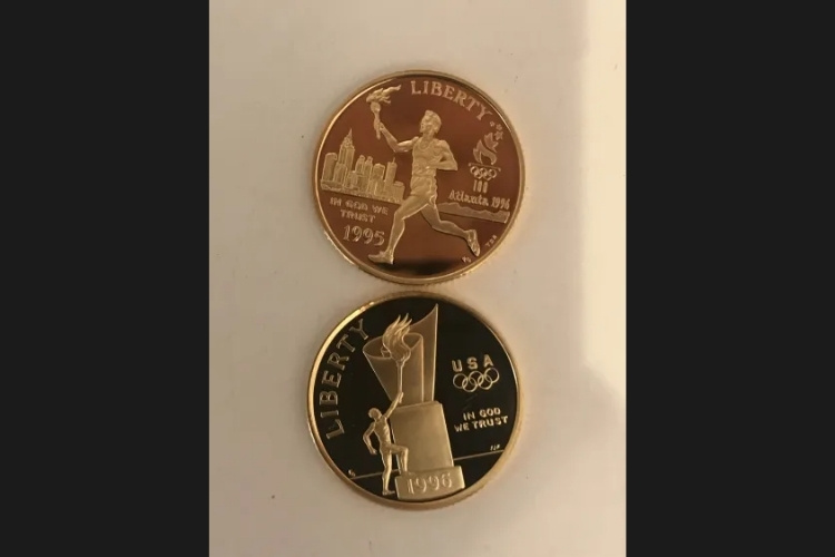アトランタ五輪記念5ドル金貨 2枚