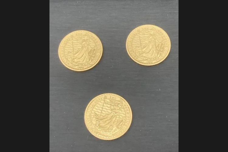 1oz ブリタニア金貨 3枚