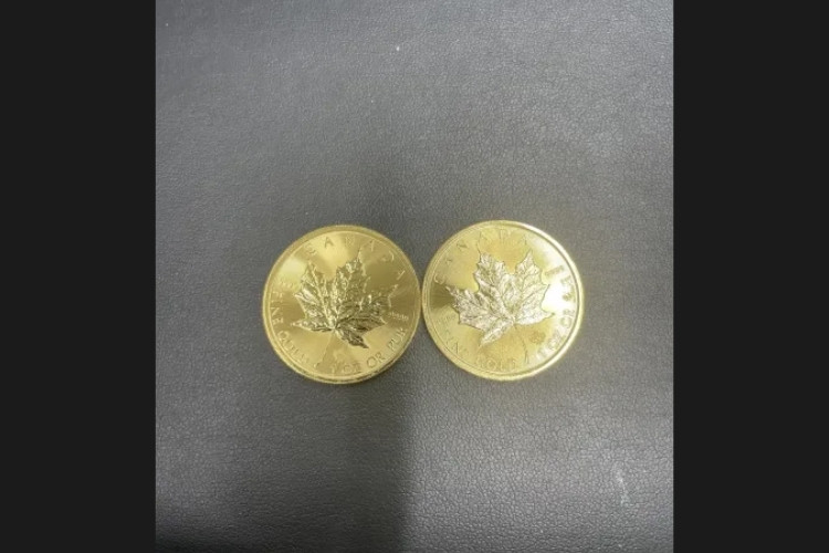 メイプルリーフ金貨 1oz 2枚