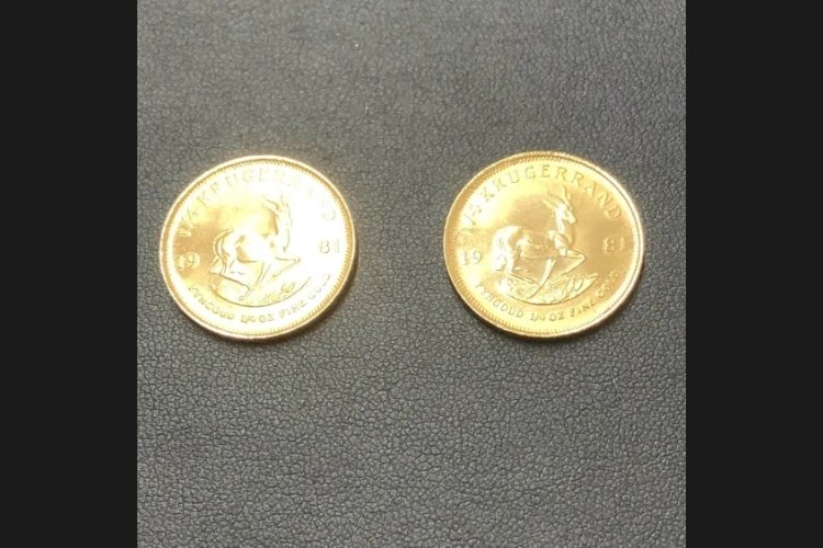 クルーガーランド金貨 1/4oz 2枚