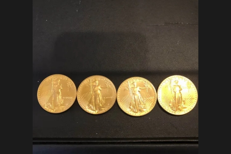 アメリカンイーグル金貨 1oz 4枚