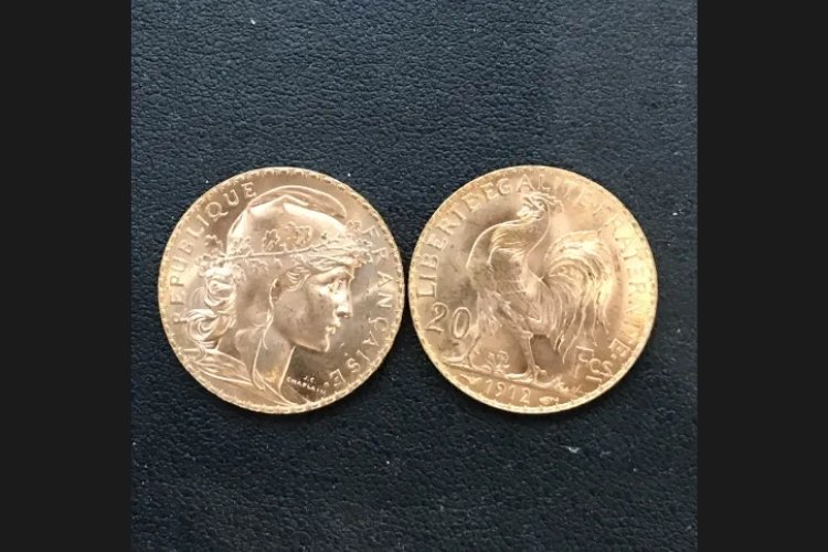 20フラン金貨 2枚
