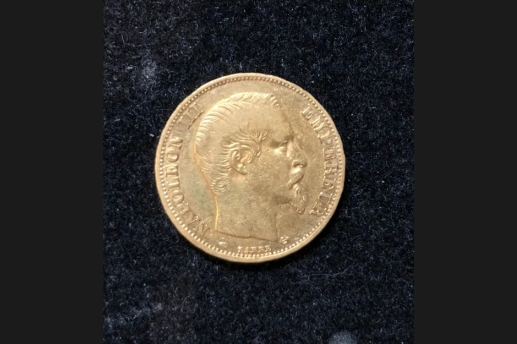 フランス帝国 1867年ナポレオン3世 20フラン金貨