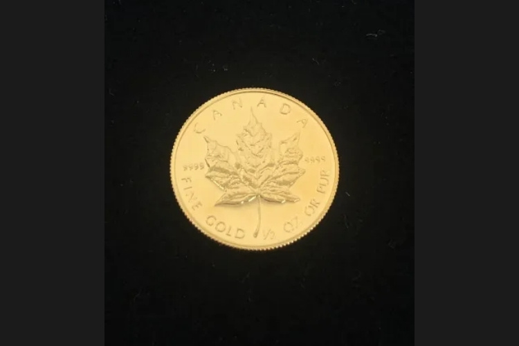 メイプルリーフ金貨 1/2oz