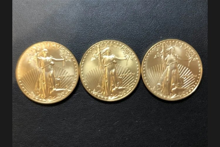 アメリカンイーグル金貨 1oz 3枚