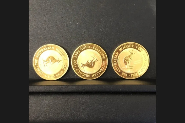 カンガルー金貨 1oz 3枚