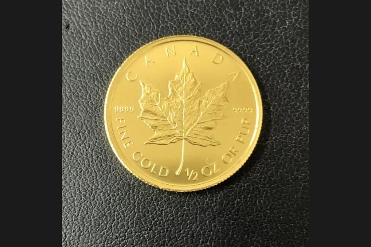 メイプルリーフ金貨 1/2oz