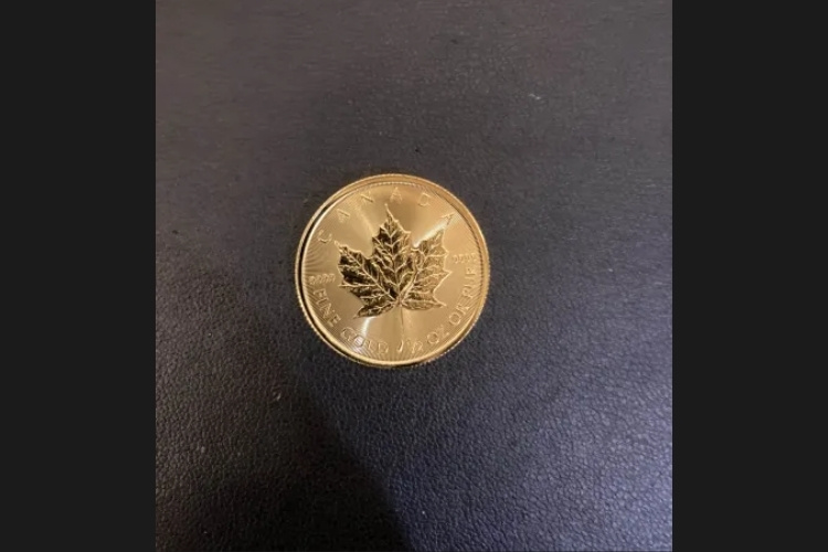 メイプルリーフ金貨 1/2oz