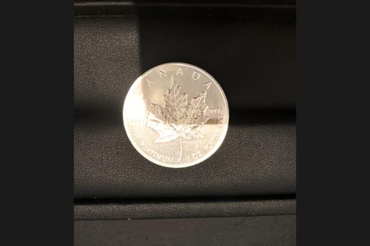 プラチナメイプルリーフコイン 1oz