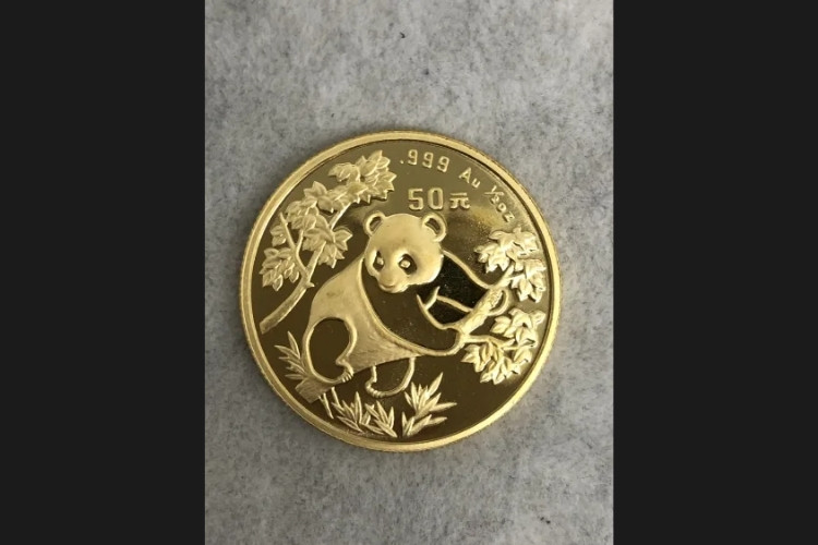 パンダ金貨 1/2oz