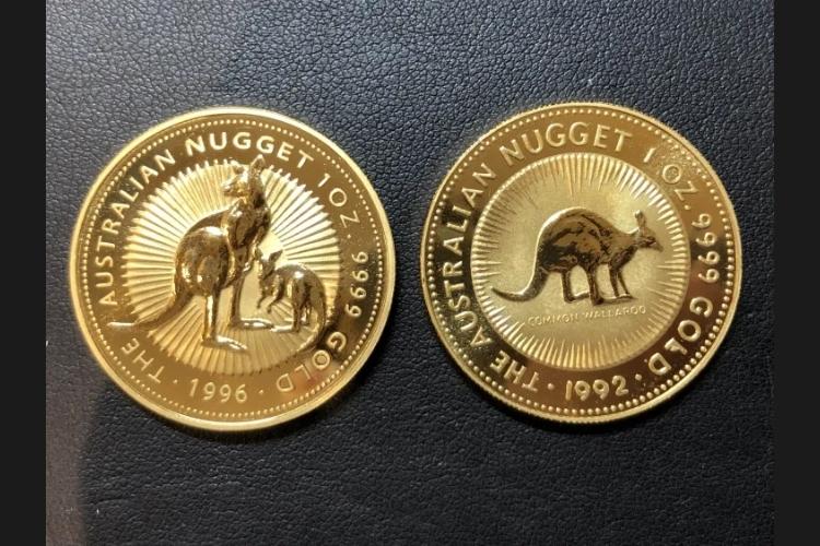 ナゲット金貨 1oz 2枚