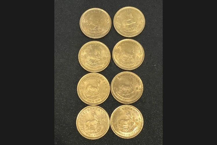 クルーガーランド金貨 1/10oz 8枚