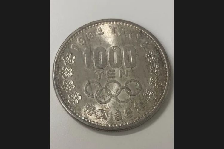 1000円銀貨