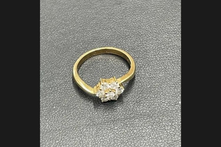 K18 D0.82ct リング 3.0g