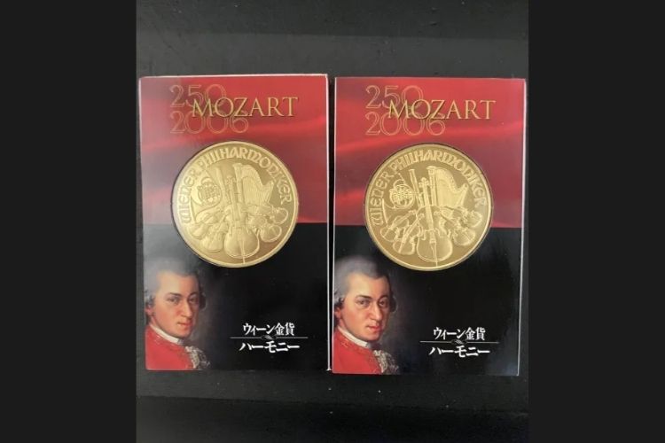 ウィーン金貨ハーモニー 1oz 2枚