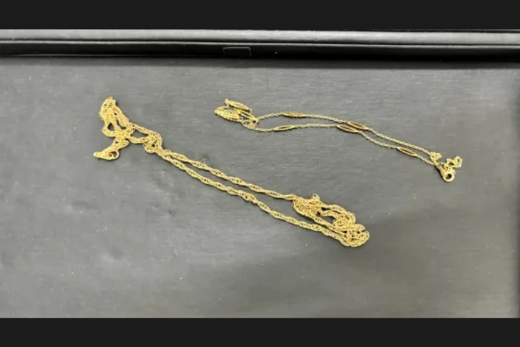 K18 ネックレス 2点 13.9g