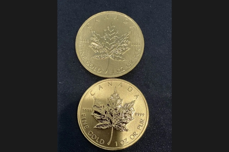 メイプルリーフ金貨 1oz 2枚