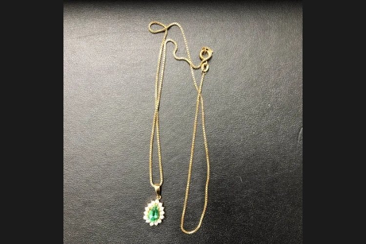 K18 エメラルドネックレス 6.0g