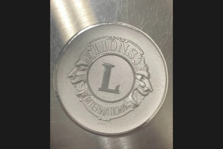 SILVER刻印 1972ライオンズクラブメダル