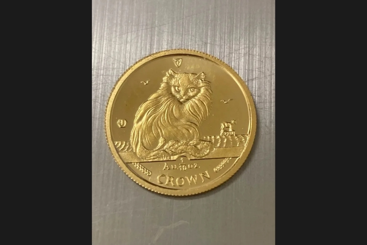 マン島キャット金貨 1/10oz