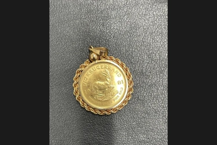 K14枠 クルーガーランド 1/10oz付 ペンダント 5.0g