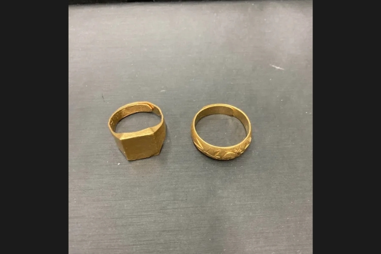 純金リング 9.3g,11.6g