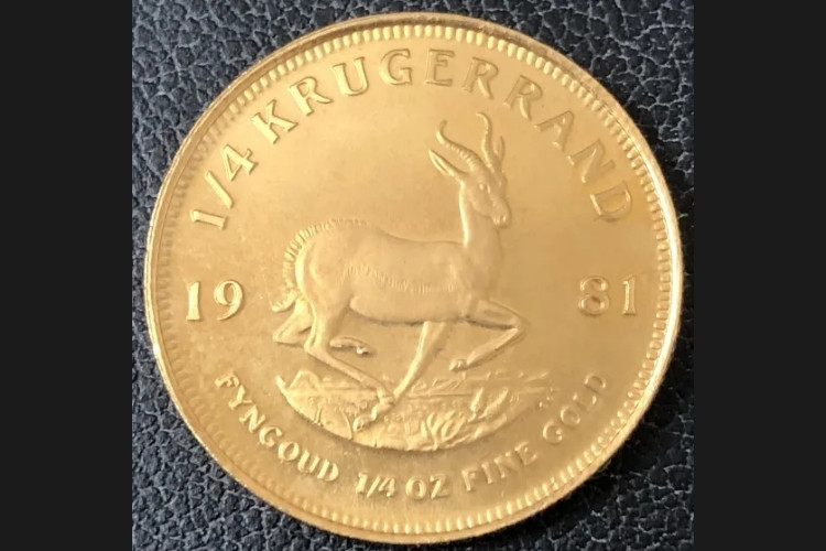 南アフリカ共和国 1/4oz クルーガーランド金貨