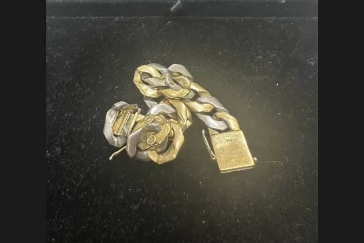 K18/Pt900 ブレスレット 67.1g