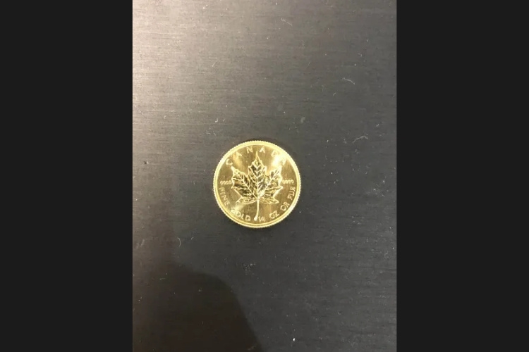 メイプルリーフ金貨 1/4oz