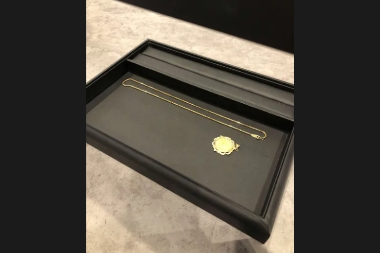 K18枠 20フラン金貨付 ペンダント 17.9g