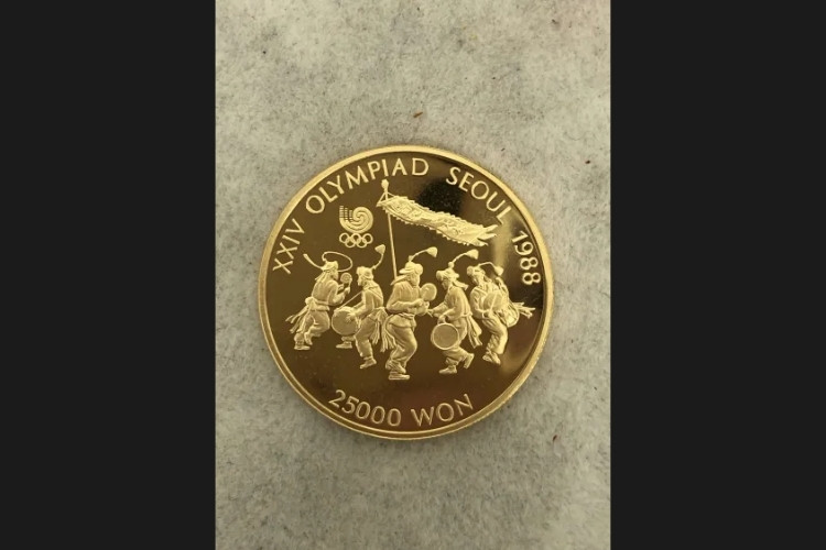 ソウルオリンピック記念 25000ウォン金貨
