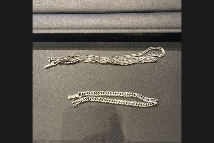 Pt850 喜平ネックレス 30.5g＆ブレスレット 36.2g