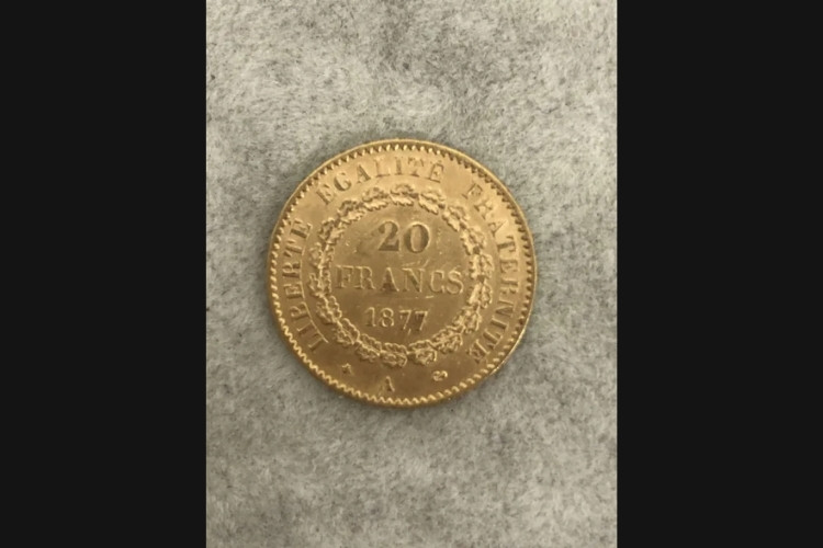 フランス 1886年 20フラン金貨