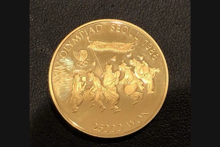 ソウルオリンピック記念 25000ウォン金貨